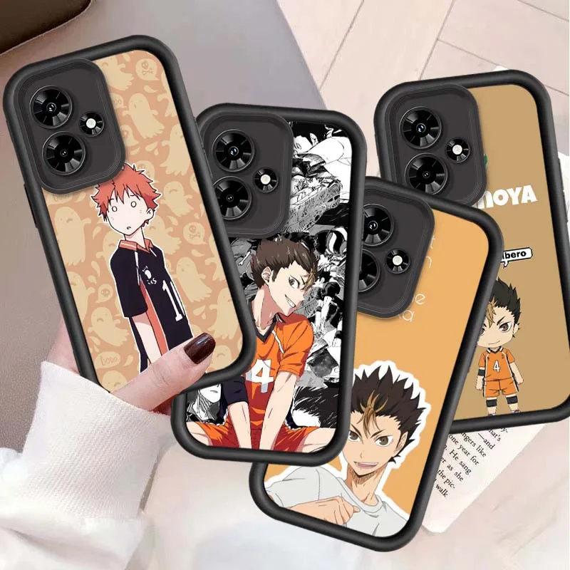 Nishinoya Yuu Anime para Infinix GT Hot 10 20 30 11 12 12i 20s 30i 40 40i 50 50i Pro Play NFC Eye Ladder funda de teléfono