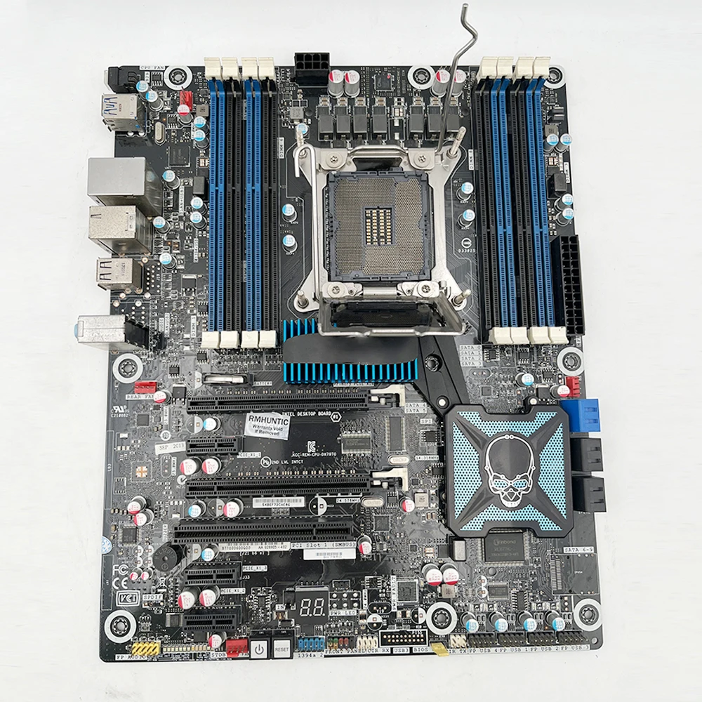 Placa base X79 DX79TO para sistema Intel Skull de lujo de alta gama LGA 2011 DDR3, compatible con E5 I7 3960X - imagen 5