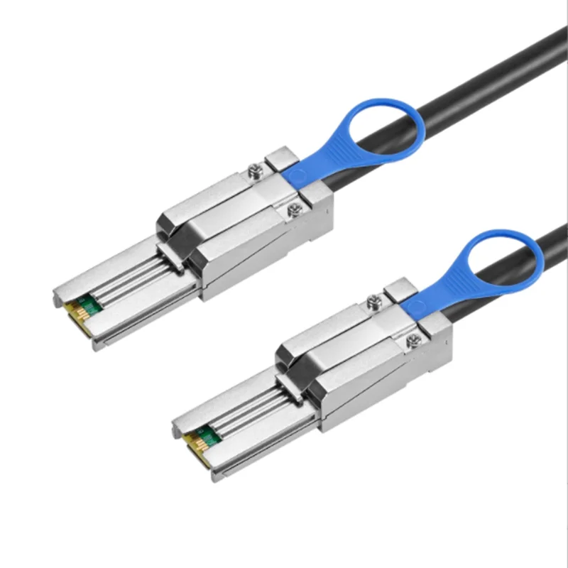 1m 2m MINI SAS externo 26P SFF-8088 a SFF-8088 Cable de datos Mini SAS SFF-8088 macho a 8088 Cable macho 26P a 26P Cable de disco duro - imagen 3