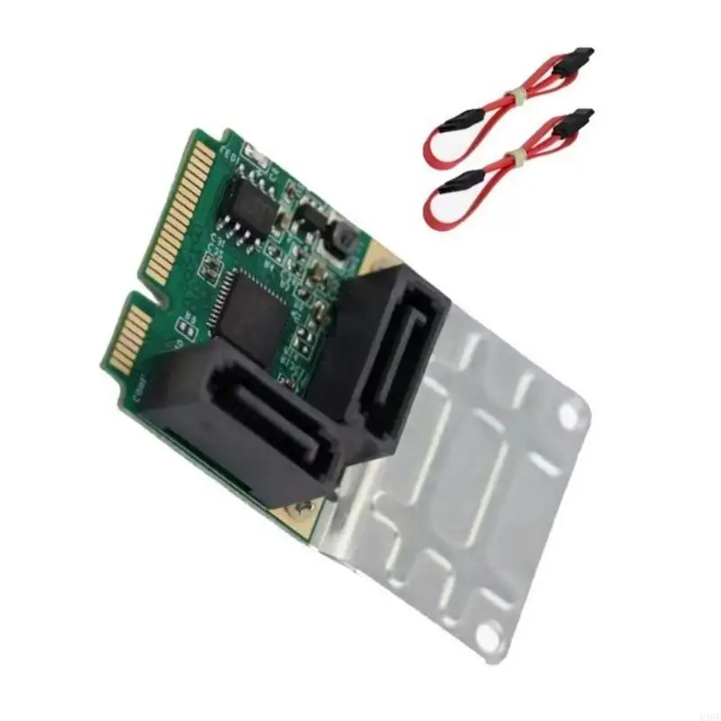 896f Compactly Mini PCIe SATA3.0 adaptador con 2/4ports para mejorar capacidades almacenamiento del sistema Velocidad - imagen 5