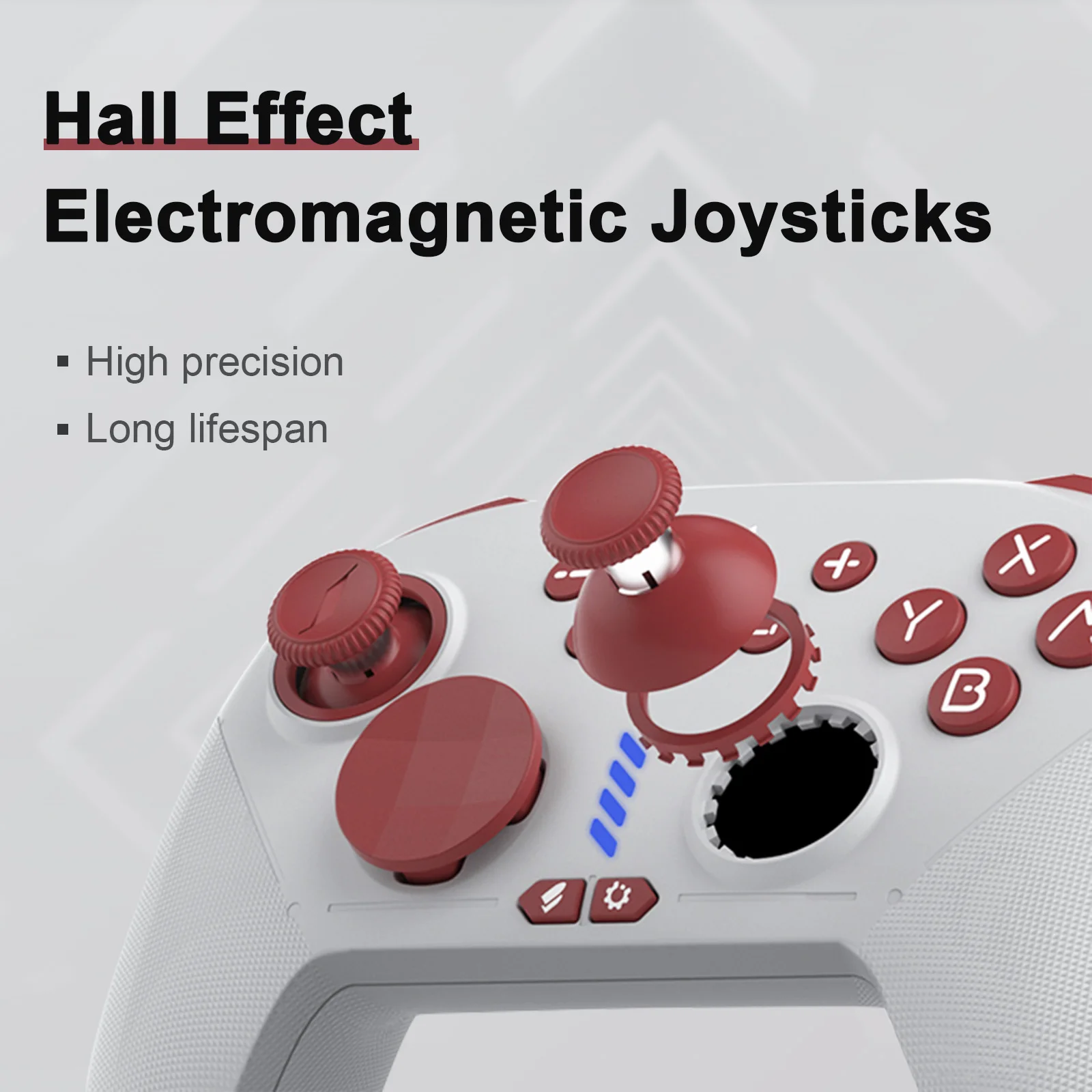 MOBAPAD CHITU HD controlador de juego mecánico inalámbrico Gamepad con Joystick para Windows 10/11 Nintendo Switch PC Android iOS - imagen 2