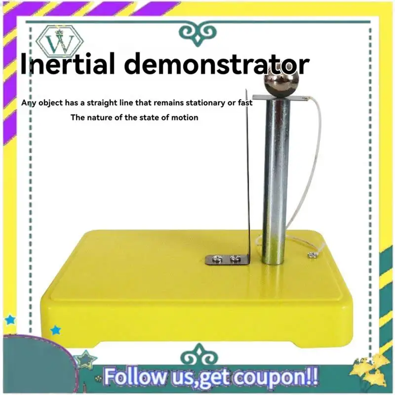 Nuevo experimento de dispositivo de inercia mecánica de mecánica física para niños de escuela secundaria - imagen 5