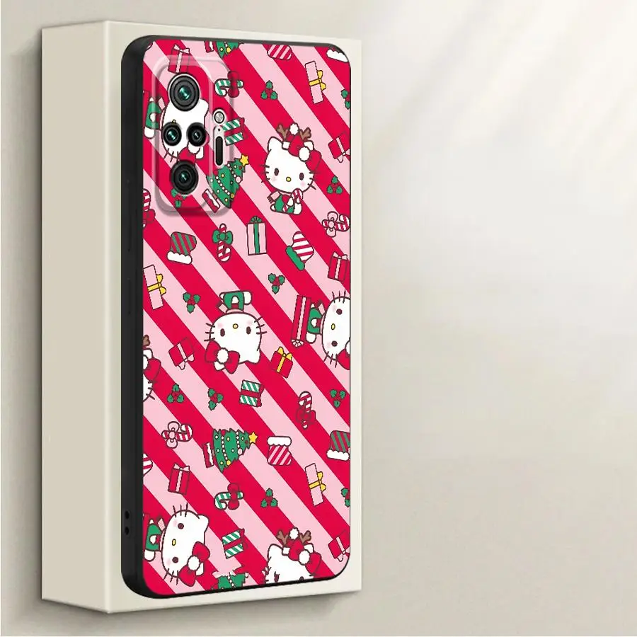 Funda blanda para Xiaomi Redmi Note 11s 13 12 ProPlus 10 12s 10 11 Pro 14 Pro Plus 10Lite lindo personaje Navidad - imagen 4