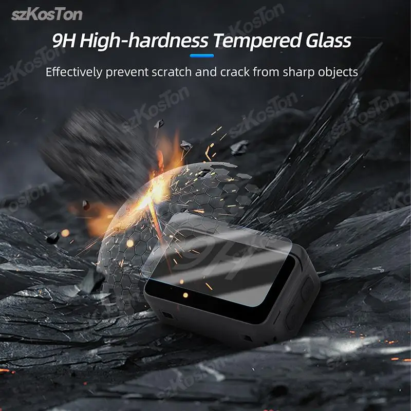  Verre trempé de qualité supérieure pour Insta 360 Go Ultra, protecteur d'écran, Film anti-rayures, Protection d'objectif de caméra, ensemble d'accessoires en verre - imagen 5