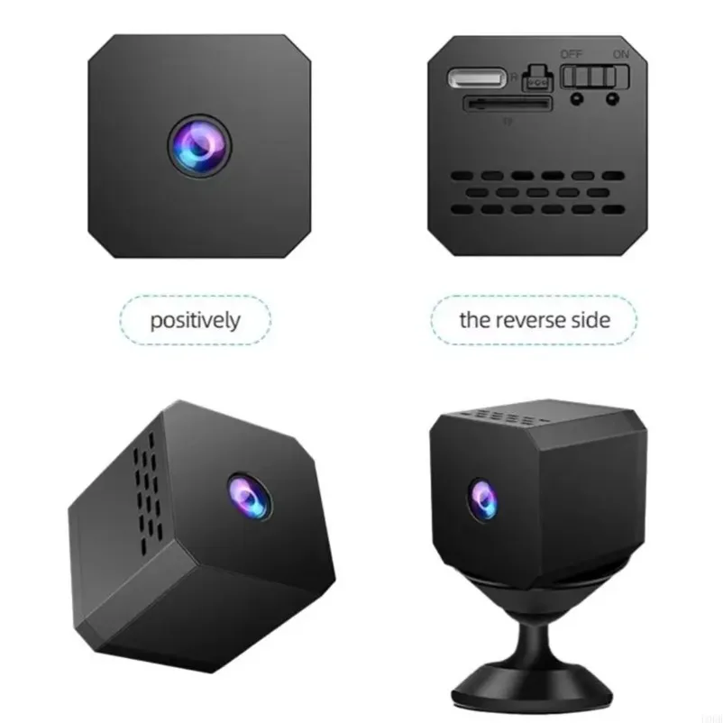 Mini cámara inalámbrica WiFi HD de 1080P, Monitor de bebé, vigilancia de seguridad interior, videocámara de visión nocturna, grabadora de vídeo - imagen 5