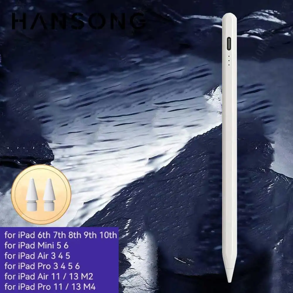 2025 iPad lápiz óptico con rechazo de palma y soporte de inclinación para iPad Pro 11 12,9 iPad Air 4 5 6 iPad Mini 5 6 iPad 7 8 9 10 - imagen 2