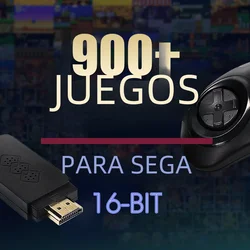 DATA FROG Sega Genesis – Consola Retro Inalámbrica con HDMI