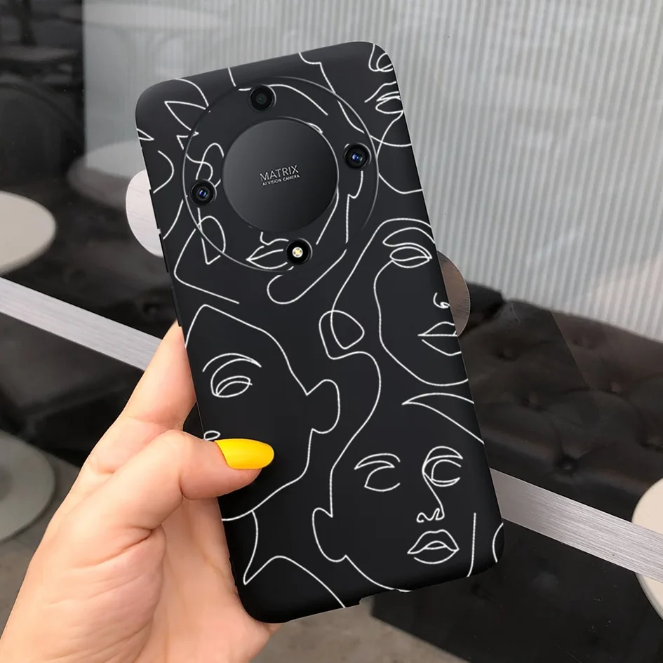 Funda de silicona blanda para Honor Magic 4 Lite 5G, carcasa de TPU con estilo pintado, novedad de 2023 - imagen 3