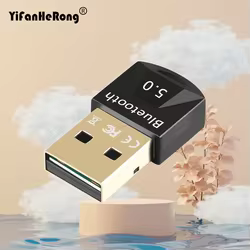 Receptor adaptador USB compatible con Bluetooth 5,0, Dongle inalámbrico BT, transmisor de alta velocidad, adaptador USB inalámbrico