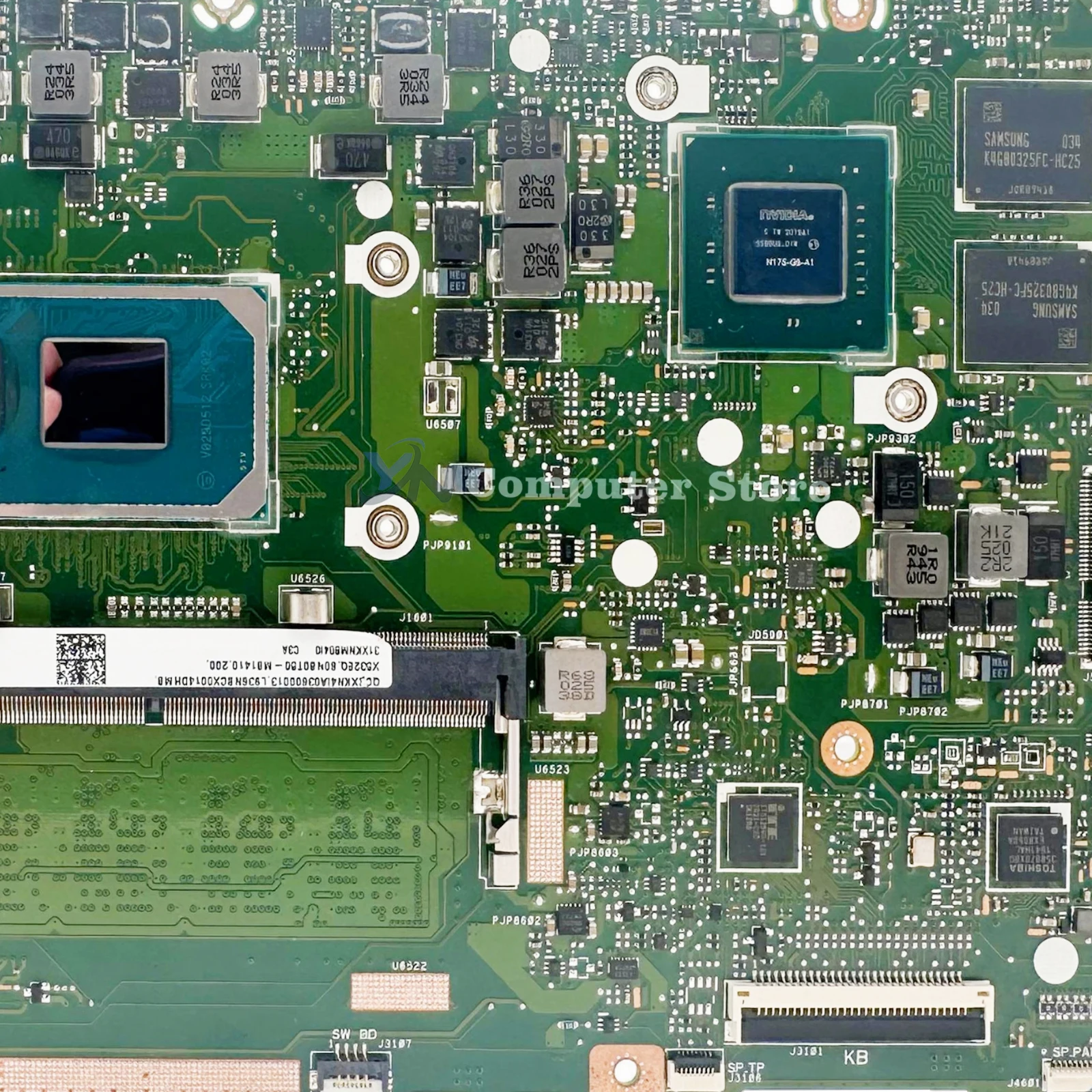 Placa base X532EQ para ASUS X532E X532EQ S532EQ V532EQ K532EQ placa base para ordenador portátil con i5 i7 11th Gen GPU-V2G RAM-4GB/8GB 100% trabajo - imagen 5