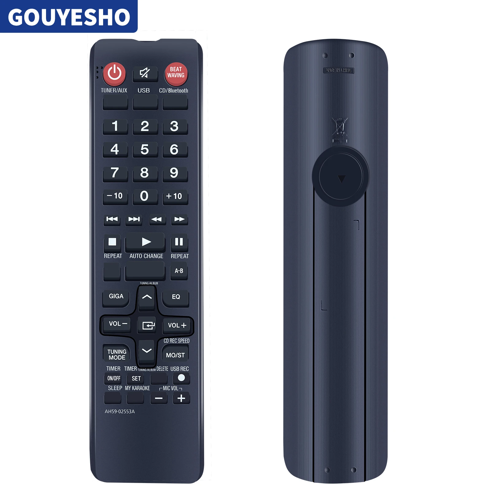 Mando a distancia para Samsung AH59-02553A, sistema de Audio y sonido Giga, para MX-F730B, FS8000, MX-FS8000/ZA, MX-FS9000, AA59-02554A, nuevo