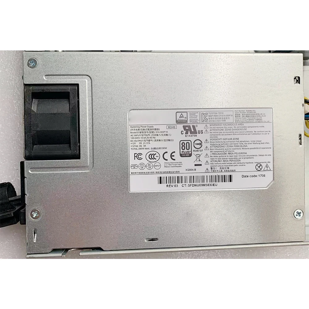 Para fuente de alimentación HP DL20 G9 S14-300P1A funciona bien 823805 -001 290W 818046 -501 - imagen 3