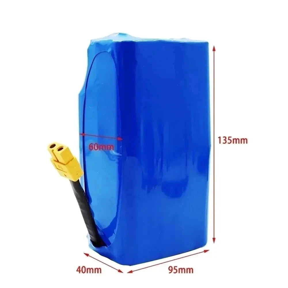 Batería recargable de gran capacidad 36V 30Ah 10s2p, adecuada para scooters eléctricos de autoequilibrio, hoverboards y monociclos - imagen 3