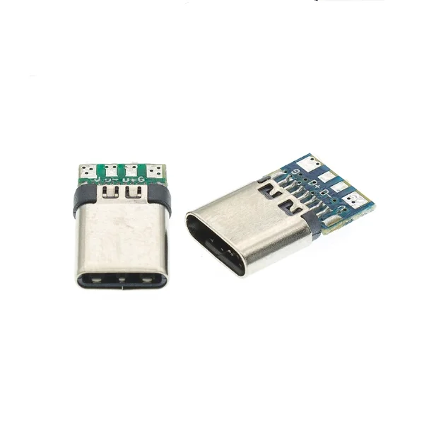 Transferencia de datos HD TYPE-C USB con placa PCB enchufe macho hembra enchufe carga rápida carga flash - imagen 2