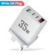 UK Plug White