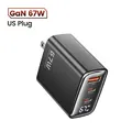 67W US Plug Black