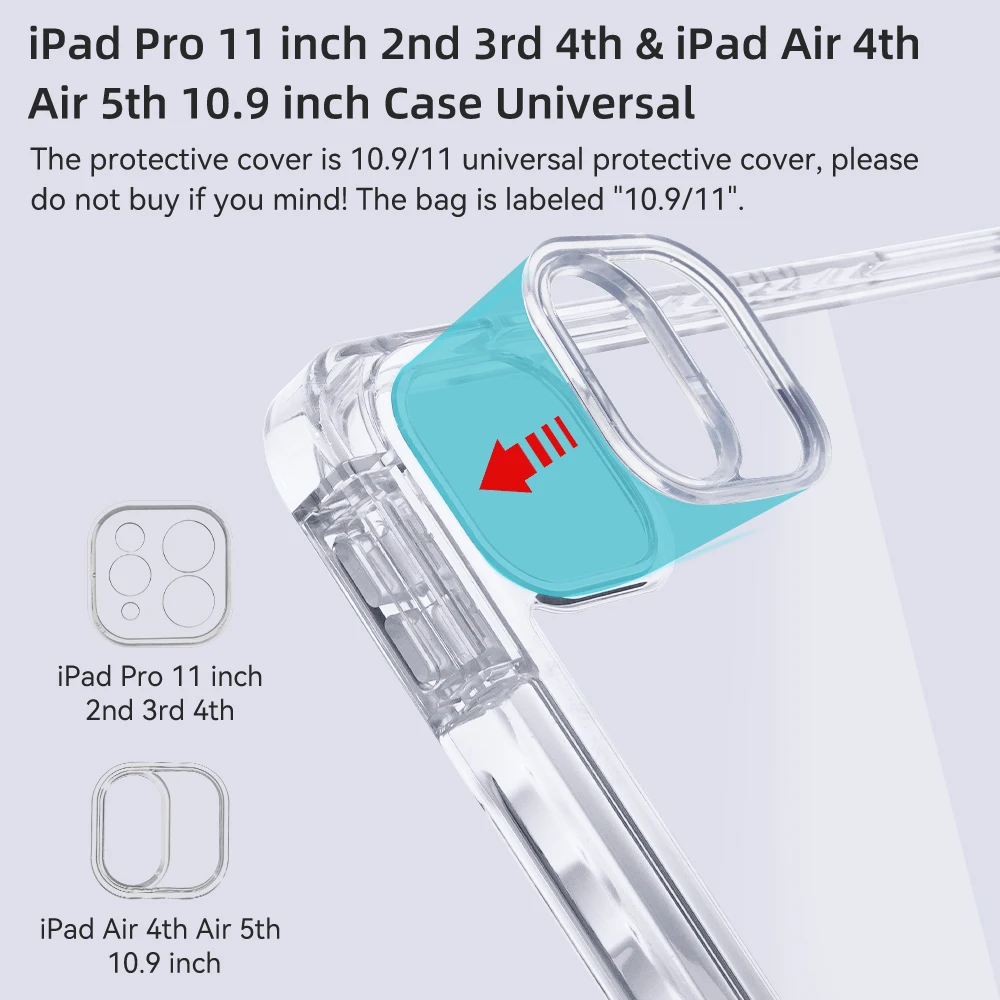 Funda iPad Universal - Compatible con Pro 11 y 12.9