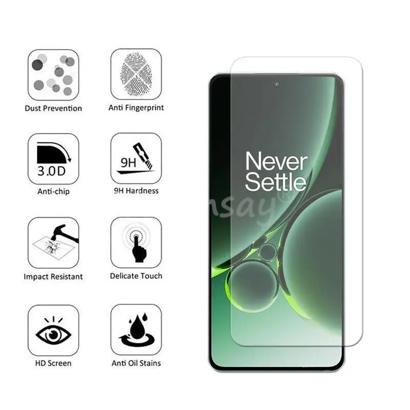 Para OnePlus Nord 3 vidrio OnePlus Nord 3 película de pantalla de vidrio templado 9D lente Protector de cámara película OnePlus Nord 3 vidrio - imagen 3