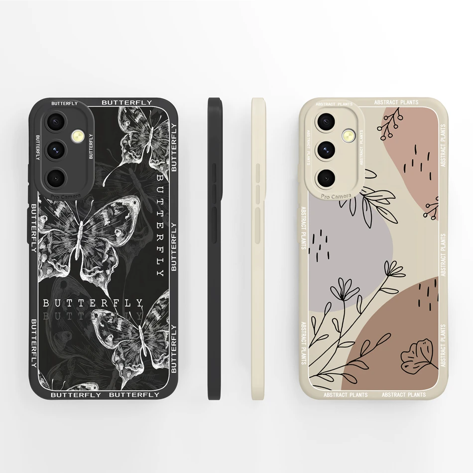 Funda de silicona líquida para Samsung A54 5G, Protector suave y elegante, protección completa, actualización Original - imagen 3