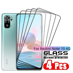 Xiaomi Redmi Note 10 4G Protector Pantalla Vidrio Templado 9H Completo