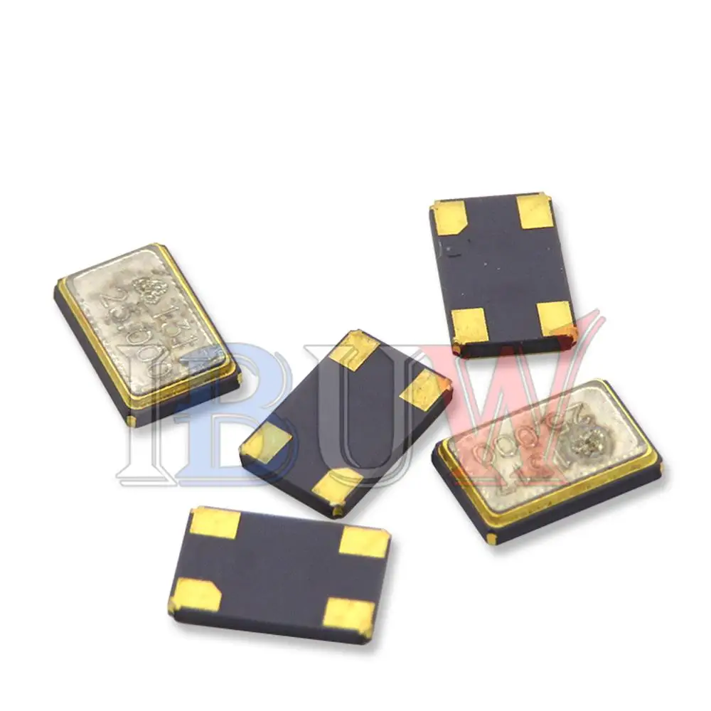 Cristal de cuarzo piezas 5032 Metal SMD, 4 pines, 8.000mhz, 8MHZ, 10MHZ, 11,0592 MHZ, 12MHZ, 16MHZ, 20MHZ, 24MHZ, 25MHZ, 27M, IBUW SMD - imagen 3