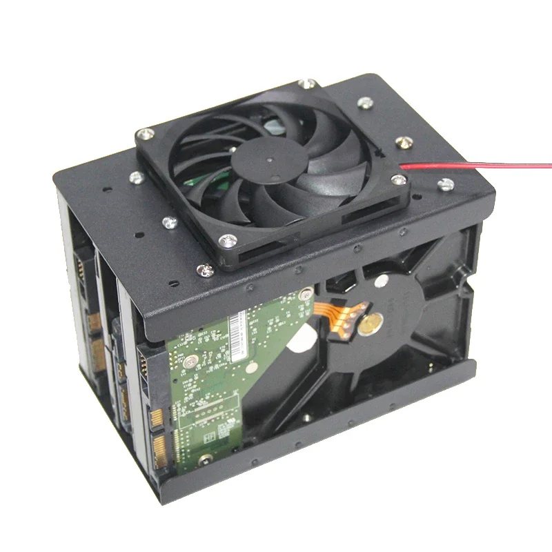 Soporte de disco duro mecánico de 3,5 pulgadas, caja de ordenador de escritorio, soporte de expansión HDD, soporte de 2/3 capas - imagen 4