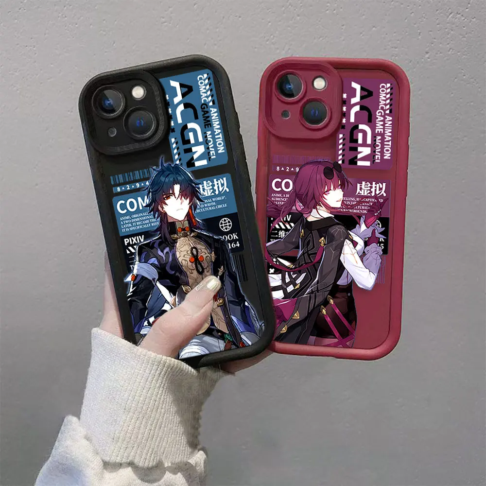 ACGN Kafka Dan Heng Honkai Star Rail Funda de teléfono para Samsung Galaxy S25 S24 S23 S22 S21 S20 FE PLUS ULTRA 5G Funda de TPU - imagen 3