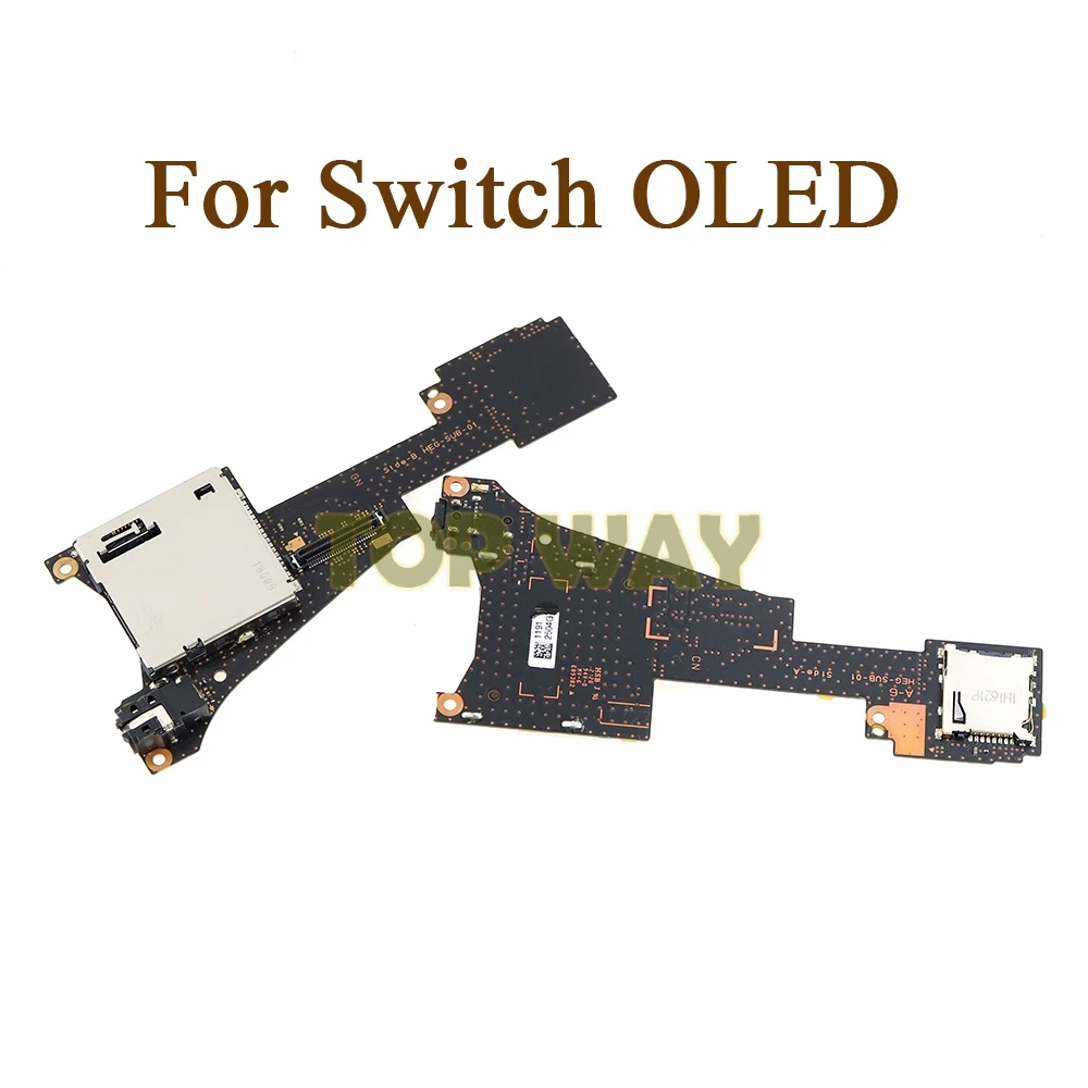 Lector de juegos de mesa para Nintendo Switch, 3 piezas, ranura para tarjeta OLED, auriculares - imagen 3