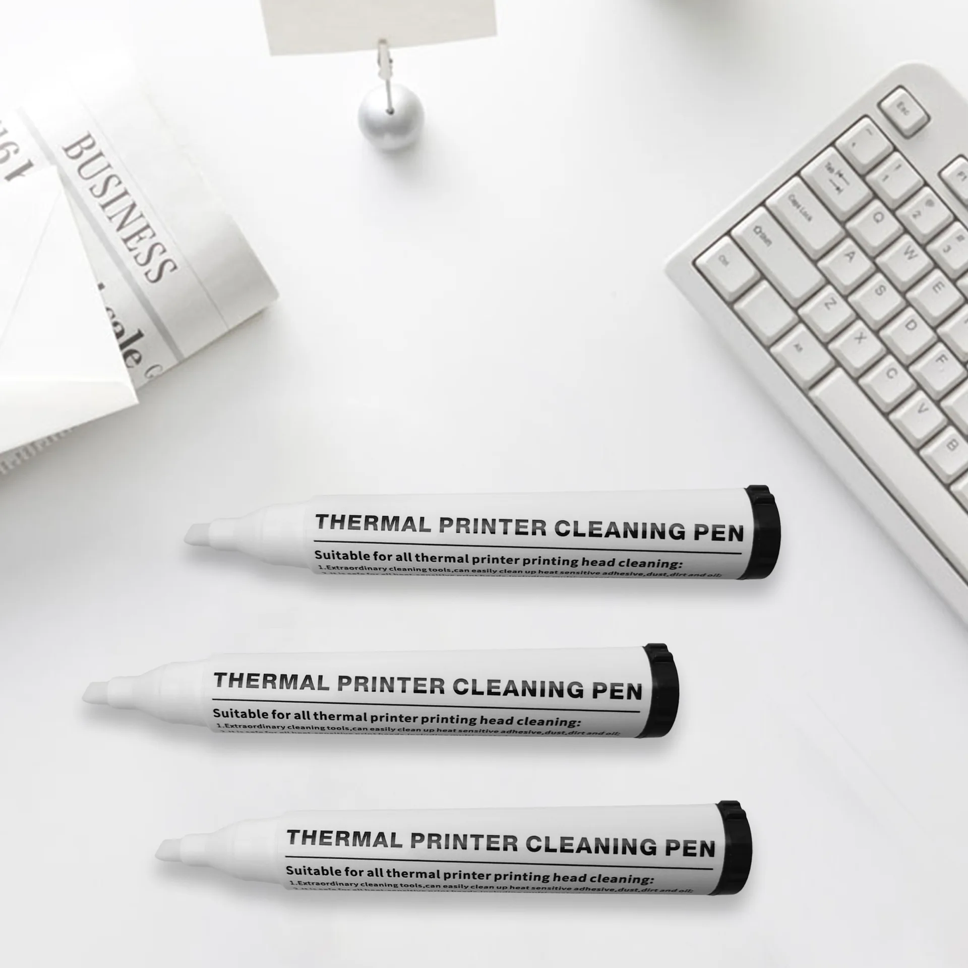 Bolígrafos de reparación útiles, bolígrafos esterilizadores, impresión de impresora para limpieza de cabezales, impresoras de tarjetas de etiquetas, limpieza de impresora térmica, 1-5 uds. - imagen 2
