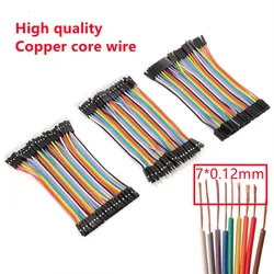Cables Dupont Arduino Macho-Macho, Macho-Hembra y Hembra-Hembra