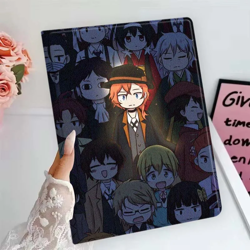 Osamu Dazai Cool para Samsung Galaxy Tab S11 S10 S9 S8 S7 S6 A10.1 A9 A8 A7 10,9 10,1 10,4 Lite FE Plus pulgadas funda para tableta - imagen 3