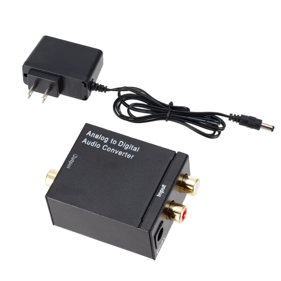 Grwibeou Conversor Analógico a Digital – Adaptador Audio Toslink - imagen 5
