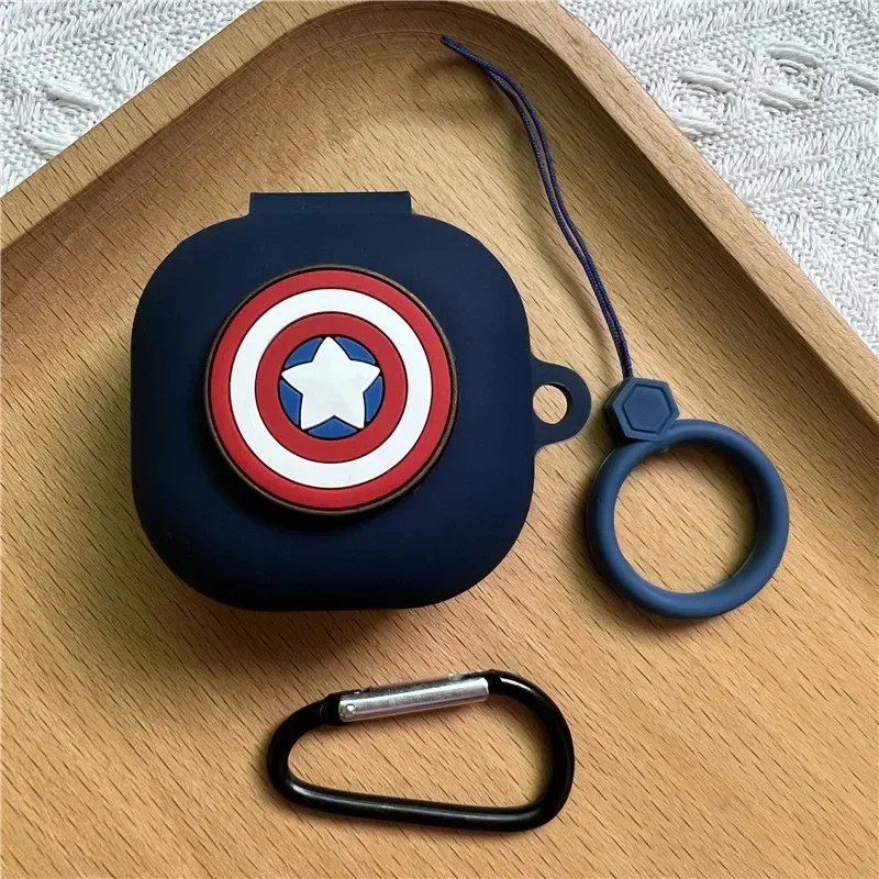 Nueva funda de auriculares de dibujos animados para QCY T13 / T13 ANC / HT05 funda protectora de silicona suave para auriculares con correa para el dedo - imagen 4