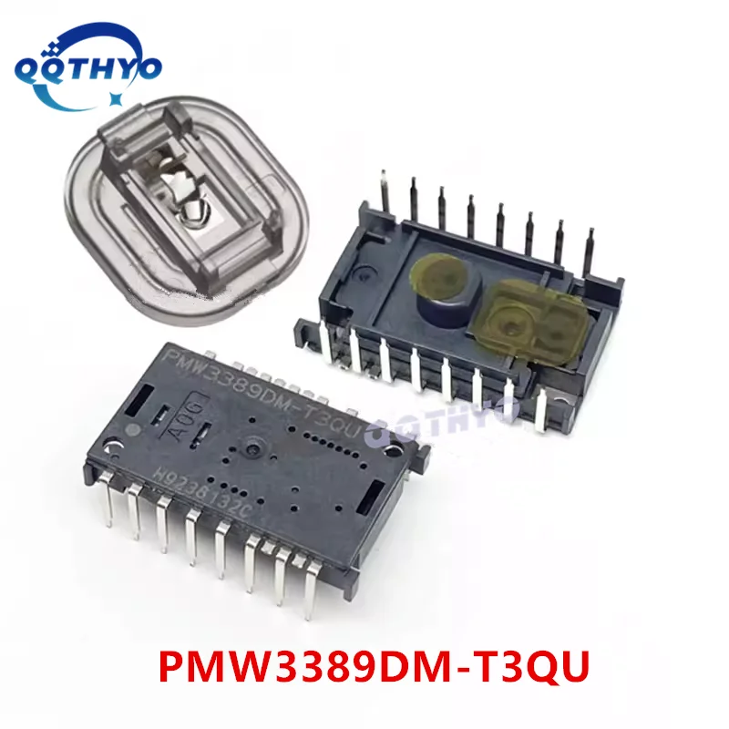 PMW3389DM-T3QU + lente de LM19-LSI PMW3389 LM19, Sensor óptico de ratón, Chip de navegación para juegos, DIP-16, Original, nuevo, 100%