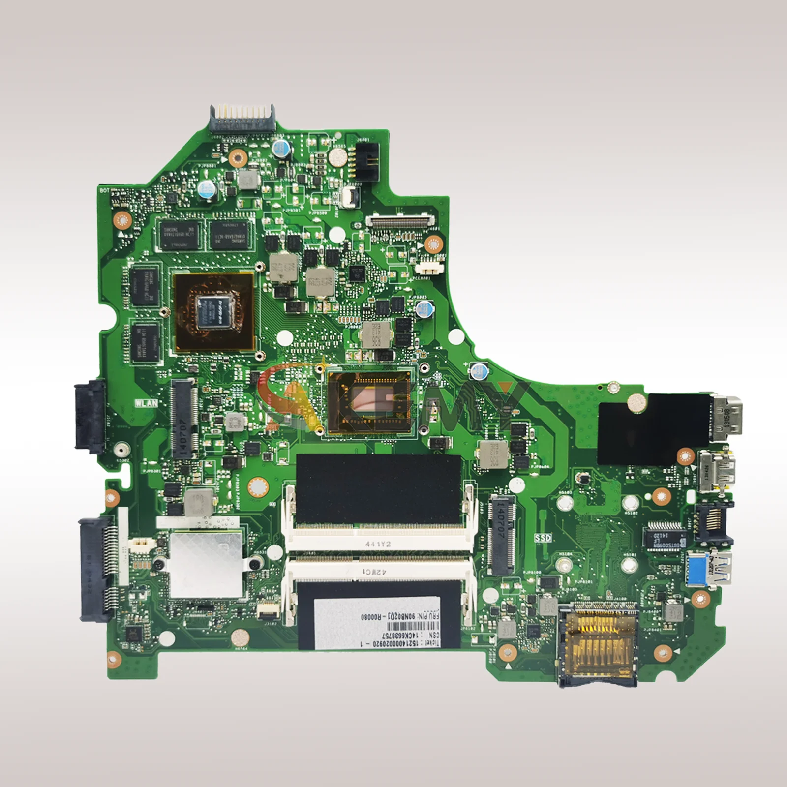 Placa base para ordenador portátil K56CM para ASUS K56CB K56C K56CM K56CA S550C placa base para portátil con CPU I3 I5 I7 100% pruebas OK envío rápido - imagen 3