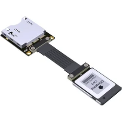 Adaptador CF a CF Express Tipo B PCIe 4.0 – Cable Extensión Macho-Hembra