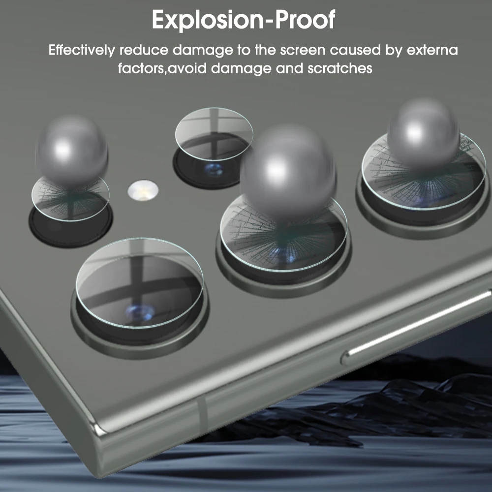 Vidrio templado de cámara para Samsung Galaxy S24 Ultra S24 + película protectora de lente trasera protector de pantalla para Samsung S24 5G - imagen 4