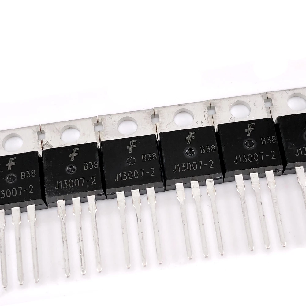 (10 uds) FJP13007-2 J13007-2 TO-220 8A 400V Transistor de potencia NPN de conmutación rápida de alto voltaje - imagen 2