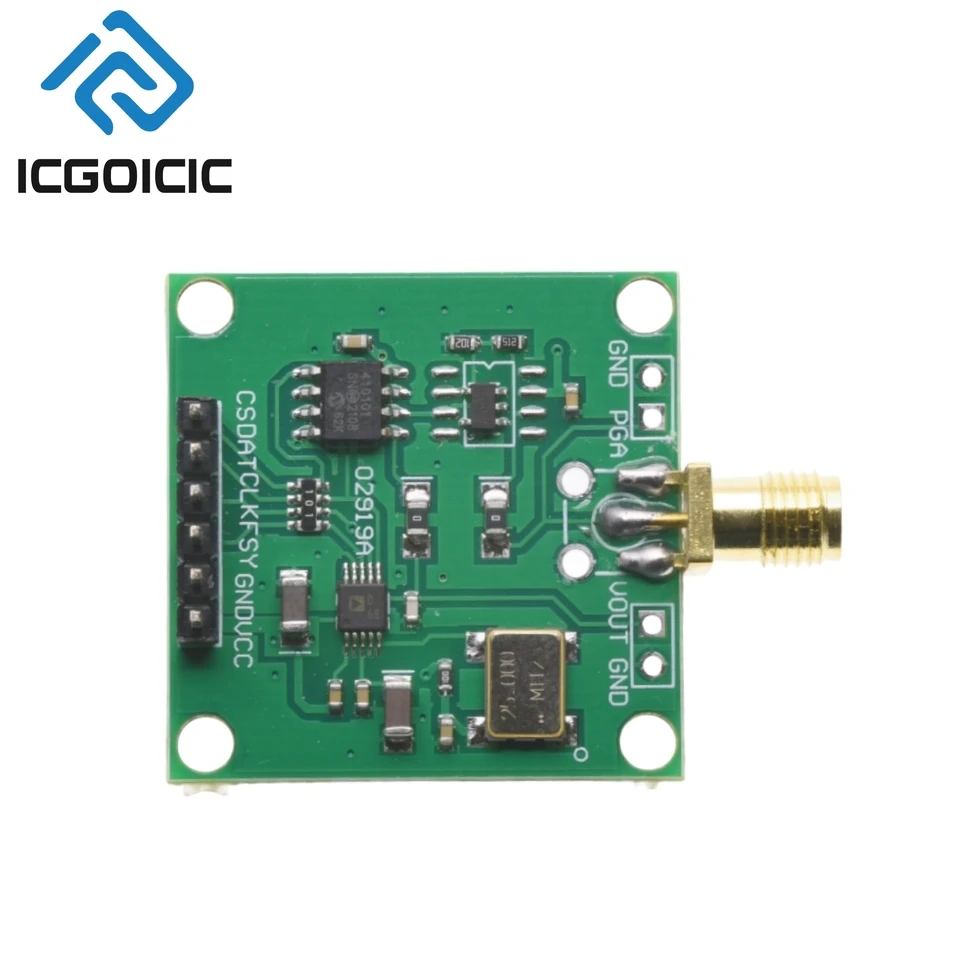 Módulo generador de señal AD9833 DDS: onda sinusoidal/triangular/cuadrada de 0-12,5 MHz, interfaz SPI, salida dual con amplificador - imagen 4