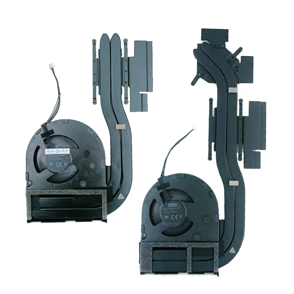 Ventilador de refrigeración y disipador de calor para Lenovo ThinkPad, 5H41B77310, radiador de CPU, BAPA0908R2HY001, 5H41B77310, P15v, Gen2, Gen3, at2c3002v0, 5H41B77308