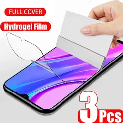 3 uds película de hidrogel para Realme GT2 GT3 G85 GT5 Pro 240W 150W GT6 GT7Pro India China Neo7X Neo7 Turbo Protector de pantalla