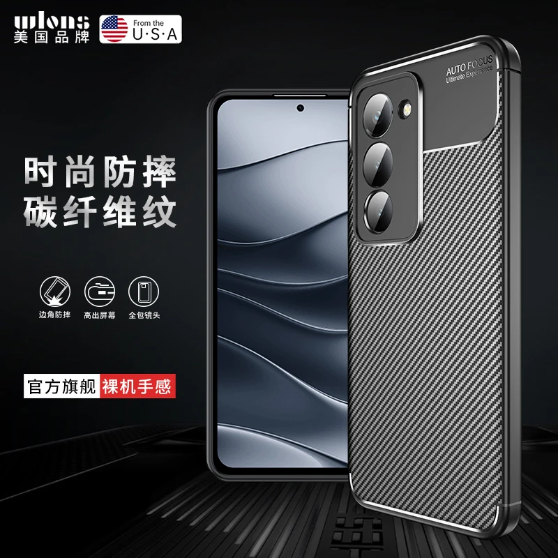 Funda para Redmi 15 15C 4G 5G Funda de cuero de lujo estilo empresarial Funda a prueba de golpes para teléfono Redmi 15C 5G Funda de silicona suave - imagen 2