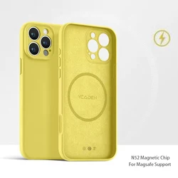 Funda MagSafe de silicona líquida para iPhone 14-17