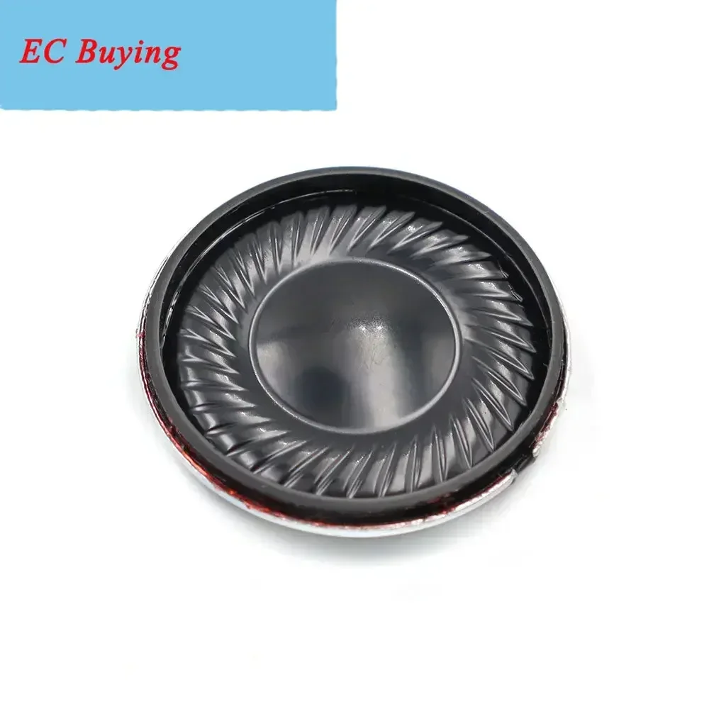 2 uds 28MM 8Ohm 1W caja de hierro altavoz magnético interno ultrafino 28*5,5 MM diámetro 28 MM 8 Ohm 1 vatio altavoz - imagen 4