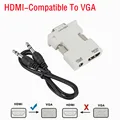 HDMI to VGA White