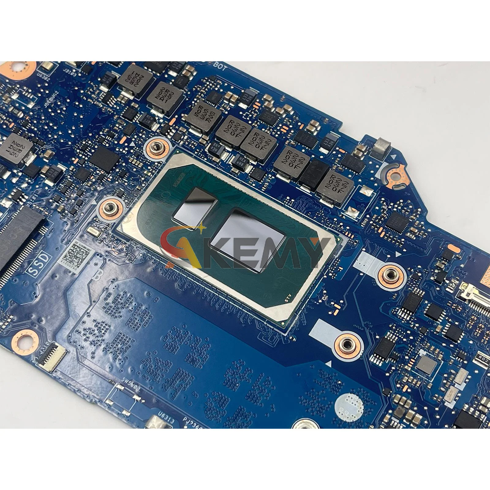 Placa base para ordenador portátil UX393EA para ASUS ZenBook UX3000E UX393EA UX393E placa base para portátil con 11. a generación I3 i5 i7 100% pruebas OK stk - imagen 5