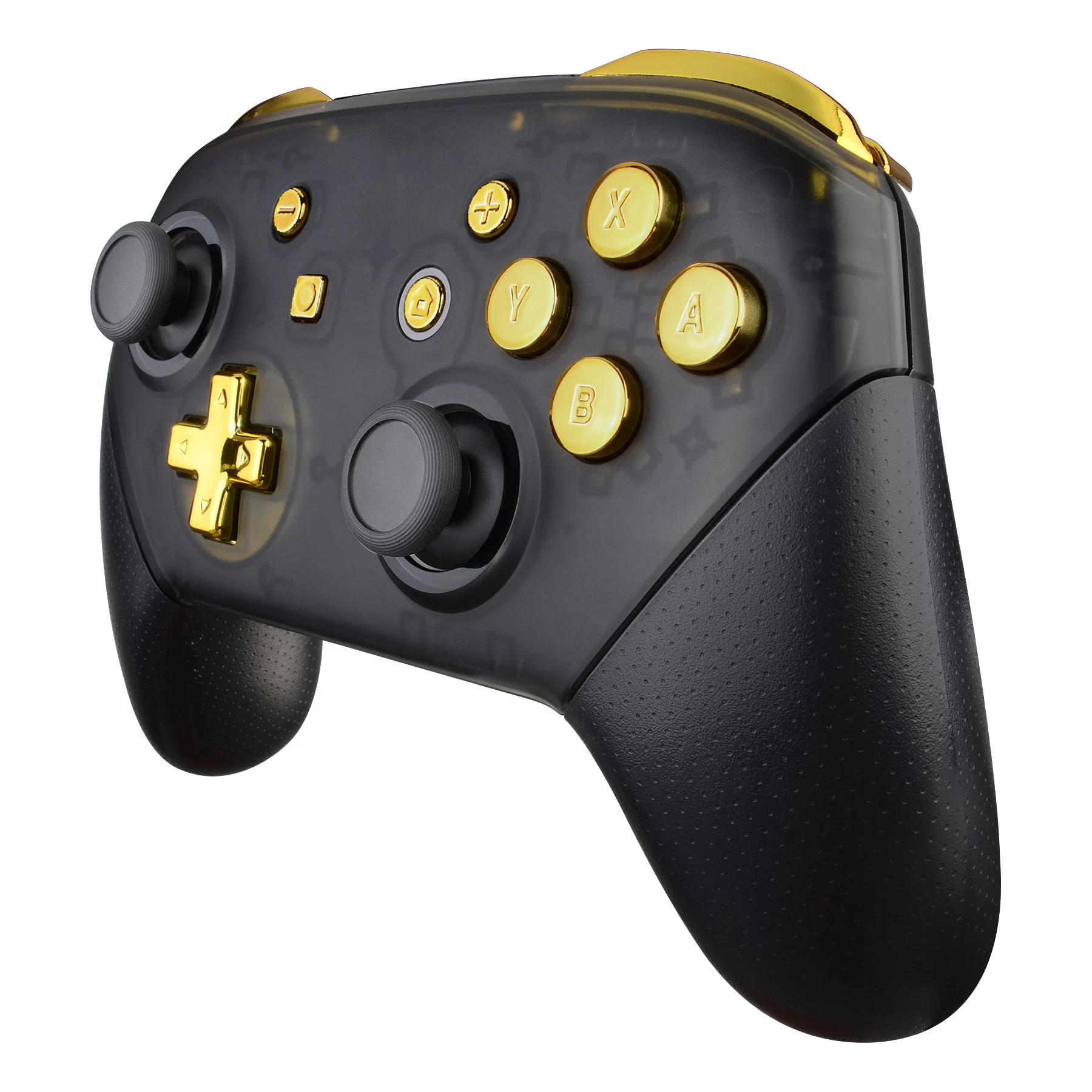 EXtremeRate-juego completo de botones de repuesto para Nintendo Switch Pro, reparación de ABXY d-pad, ZR, ZL, L, R, serie brillante - imagen 4