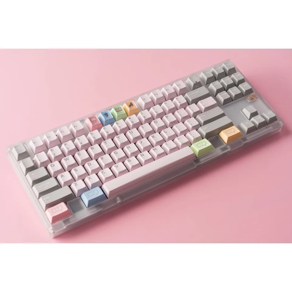 Conjunto de teclas para personalizar un teclado mecánico