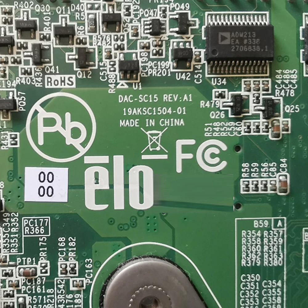 Para placas base industriales Advantech DAC-SC15 REV.A1 - imagen 5