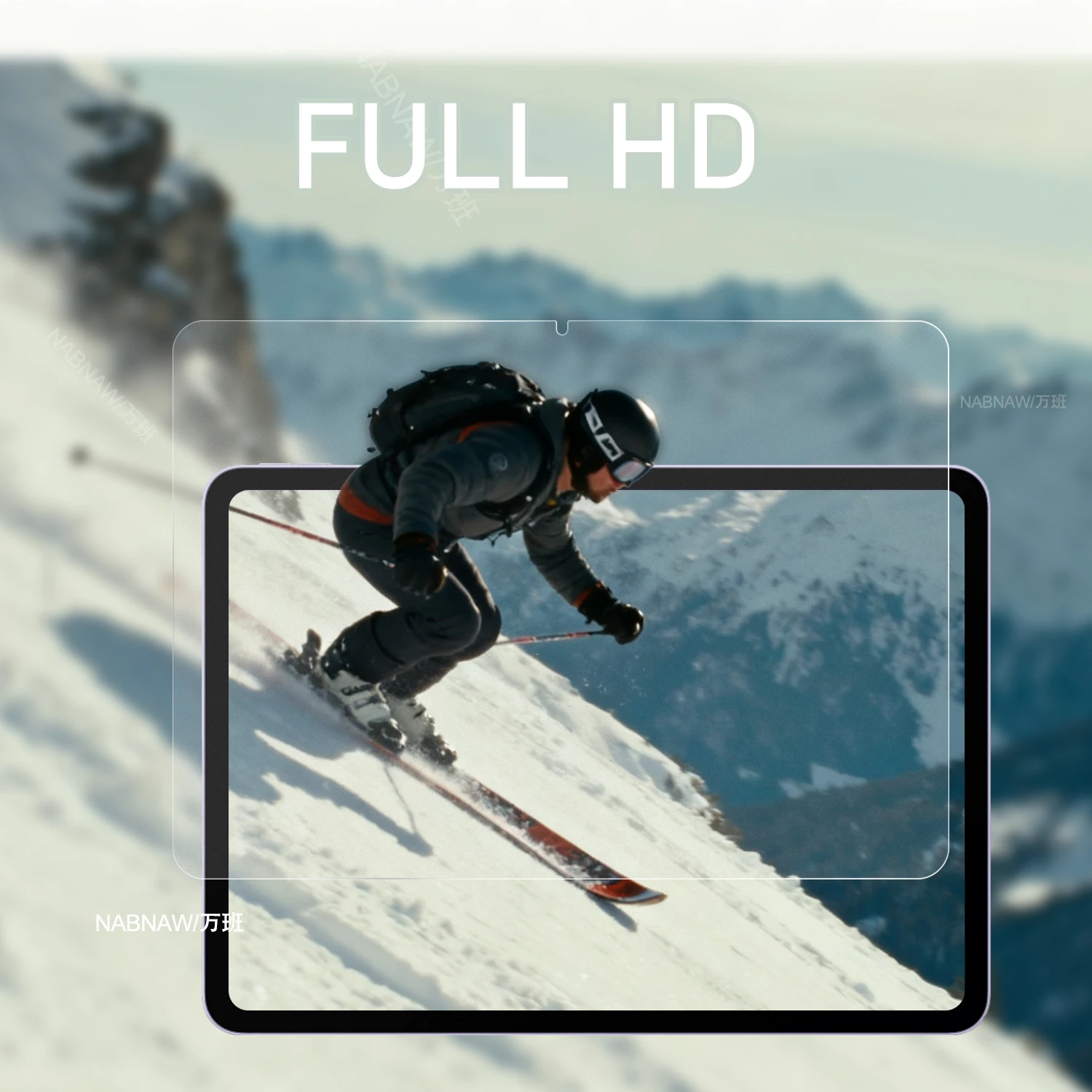 Paquete de 2 películas de vidrio templado a prueba de arañazos para OPPO Pad Air 5 Protector de pantalla HD de 12,1 pulgadas cubierta de tableta fácil de instalar - imagen 3